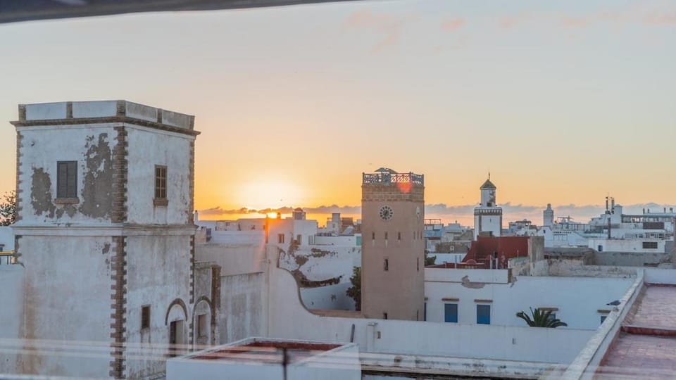 City view, Sunset