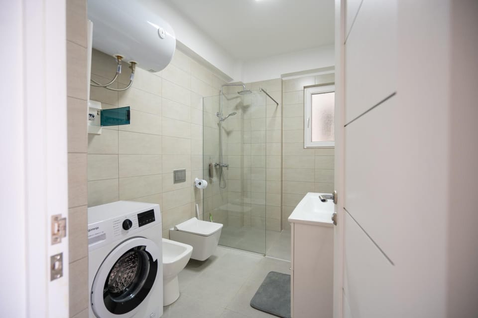 Shower, Toilet, Bathroom, bidet, heating, washing machine
