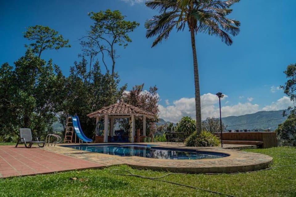 Day, Natural landscape, Garden, Pool view, Swimming pool