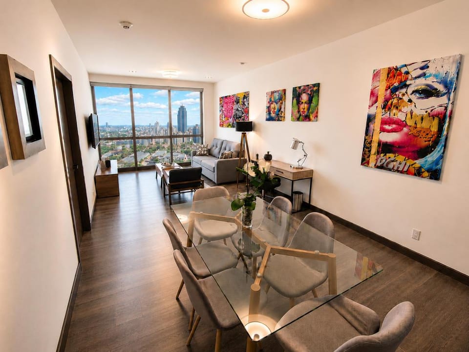 FIFA World Cup Hi-Rise w Indoor Pool & Hot tub Apartment in Mexico City