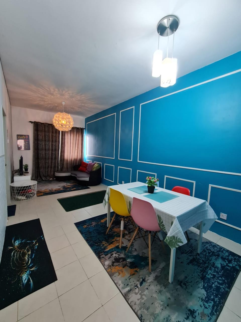 Living room, Dining area
