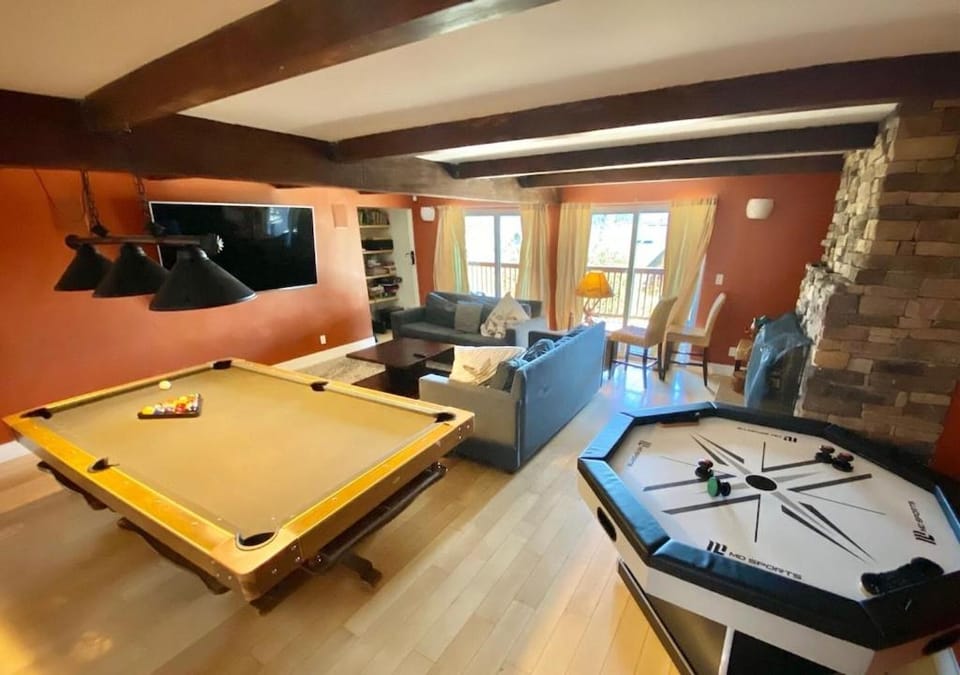 Communal lounge/ TV room, Billiard, Game Room, TV and multimedia, Seating area, Evening entertainment