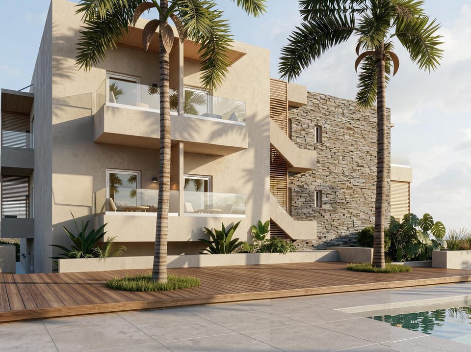 Property building, Swimming pool