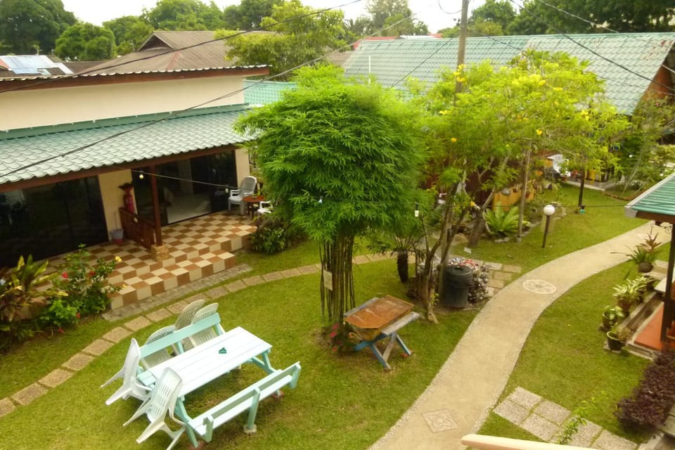 Property building, Natural landscape, Garden, View (from property/room), Garden view