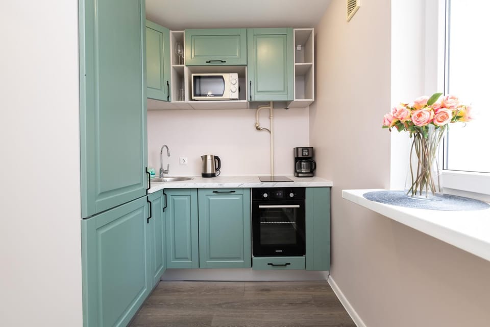 Coffee/tea facilities, Kitchen or kitchenette, minibar, pet friendly, stove, toaster