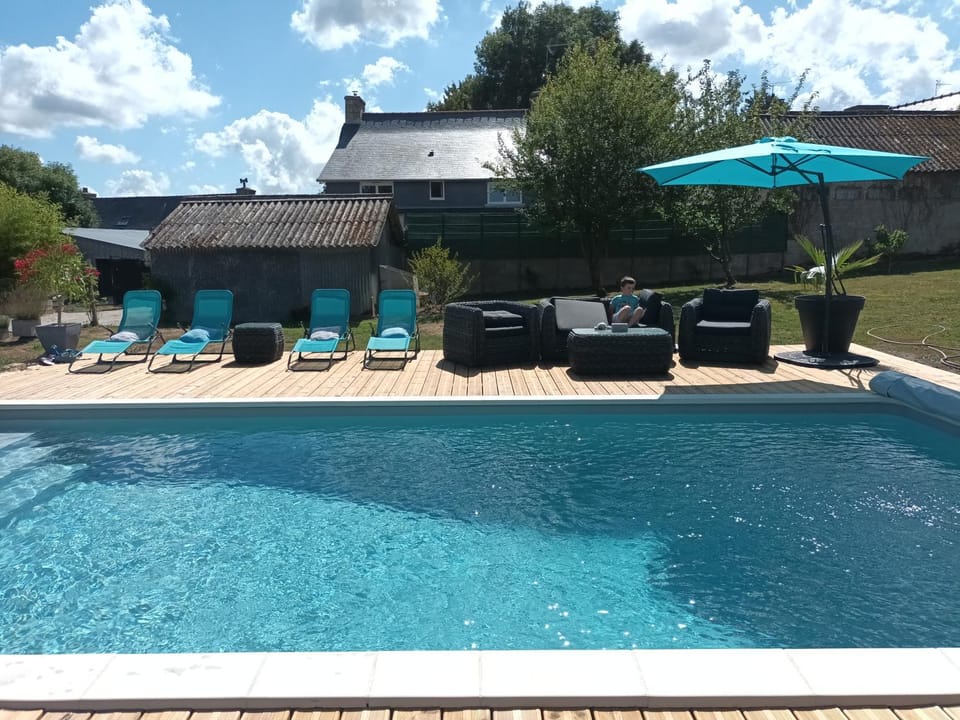 Gîte avec piscine House in Brittany
