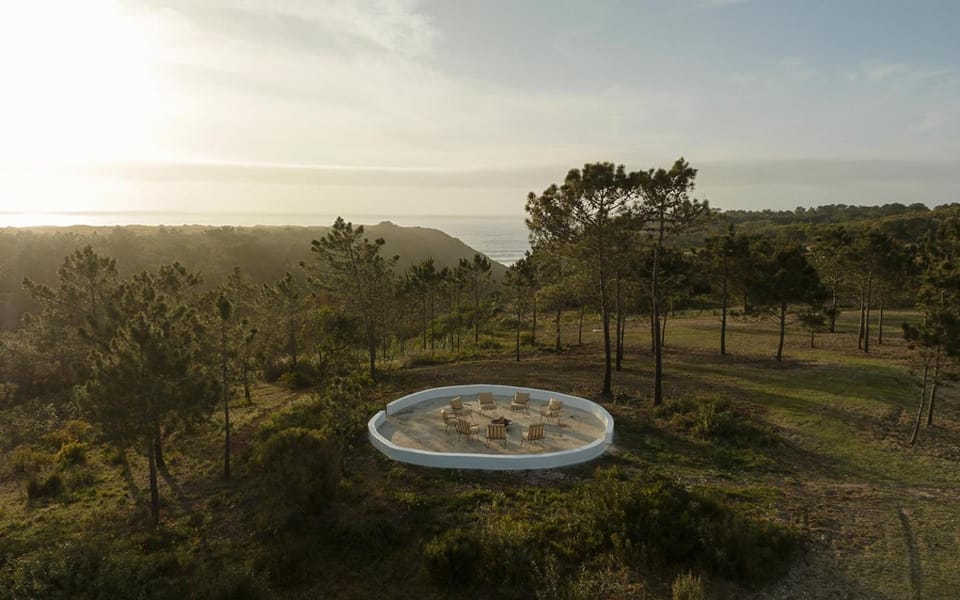 Natural landscape, Garden, Sea view