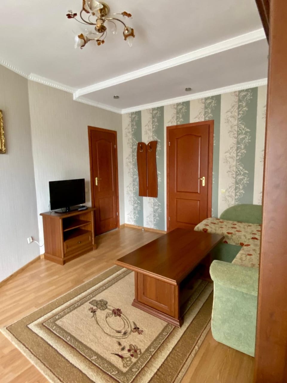 Bed, Living room, Bedroom