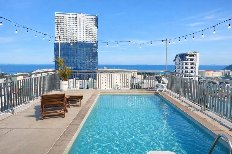 Day, Balcony/Terrace, Sea view, Swimming pool