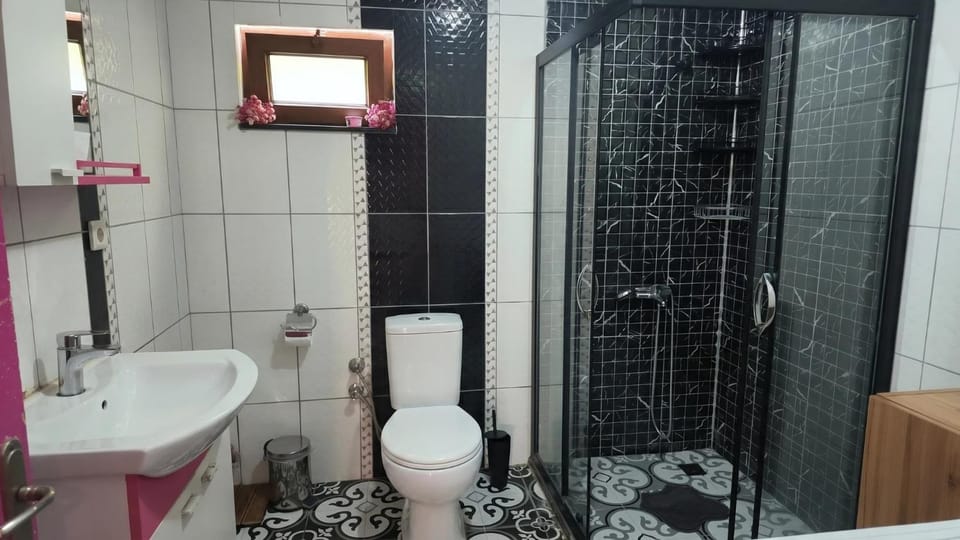 Shower, Toilet, Bathroom, bidet, towels