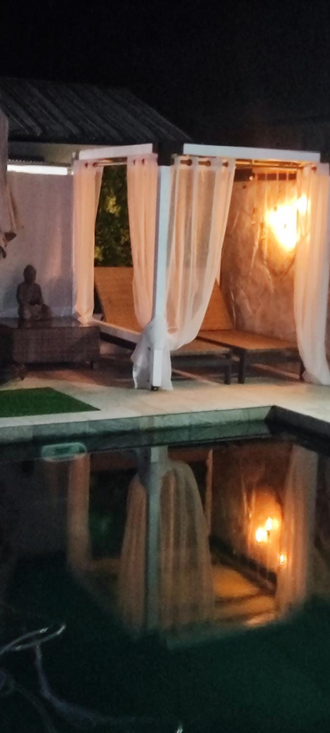 Night, Swimming pool