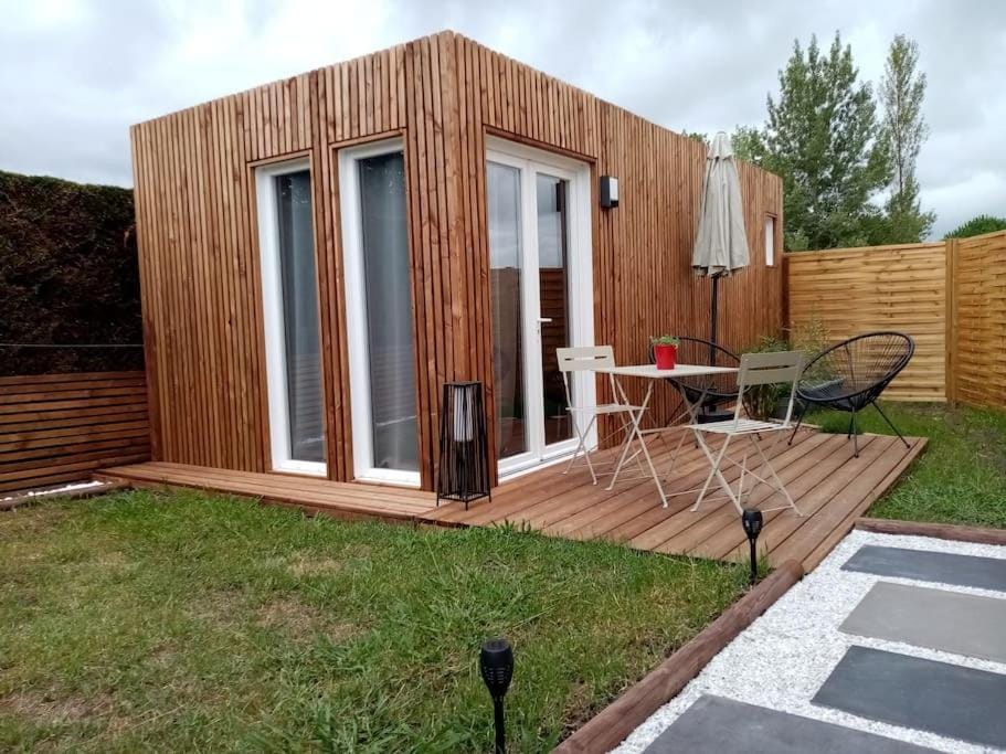 Le Maluti - Chalet climatisé à Hostens Chalet in Nouvelle-Aquitaine
