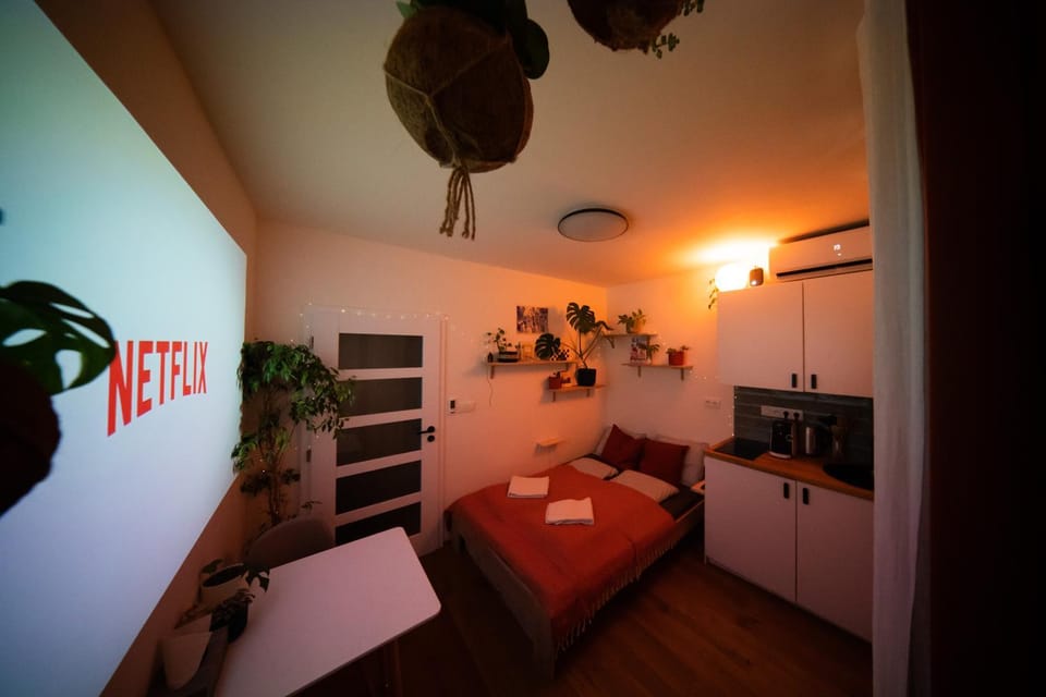 Small cozy flat with balcony & private parking Apartment in Prague