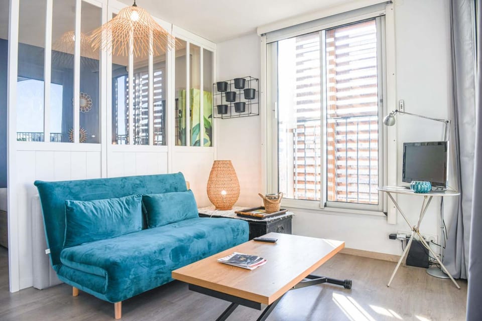 Bail mobilité - Studio cosy avec terrasse et vue Apartment in Marseille