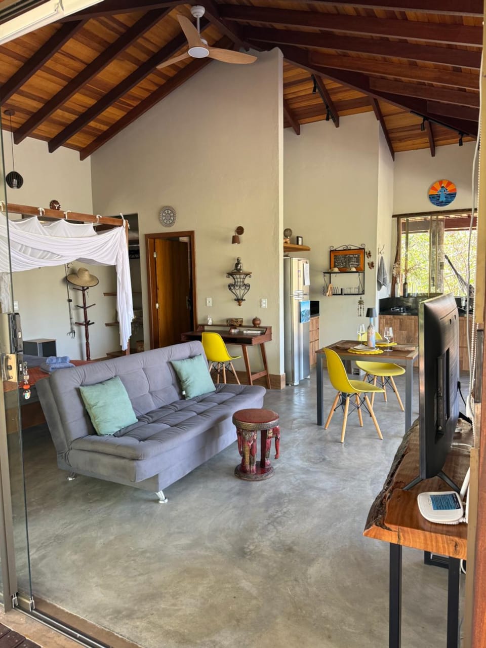 Chalé Siriema na Chapada dos Veadeiros House in State of Goiás
