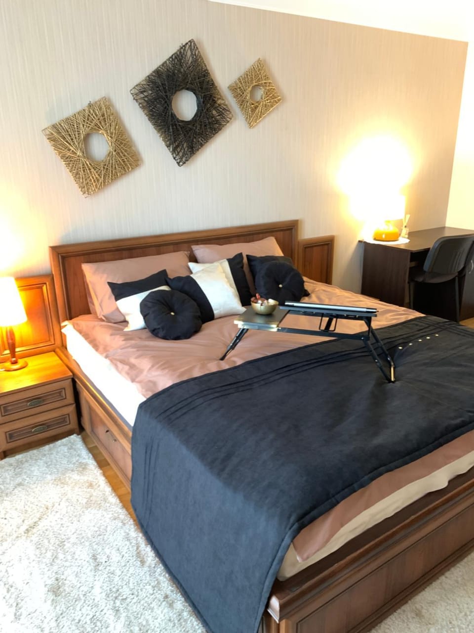 Bed, Bedroom