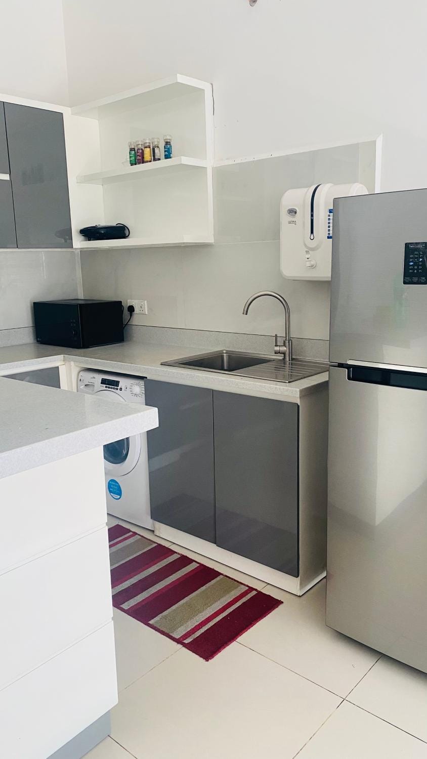 Kitchen or kitchenette, dishwasher, minibar, toaster, washing machine, kitchen