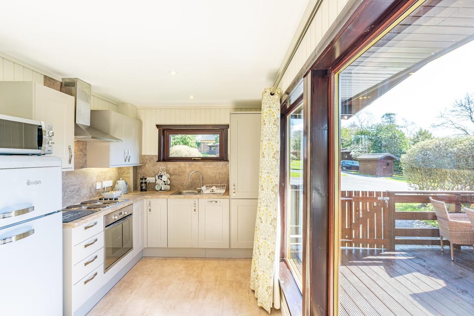 Kitchen or kitchenette, dishwasher, oven, stove