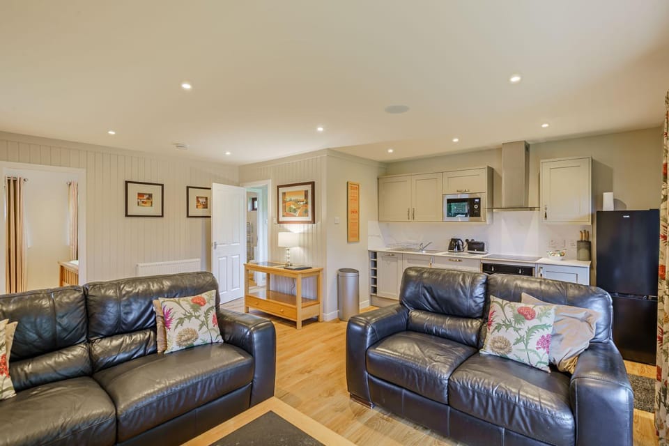 Kitchen or kitchenette, Living room, Seating area, pet friendly