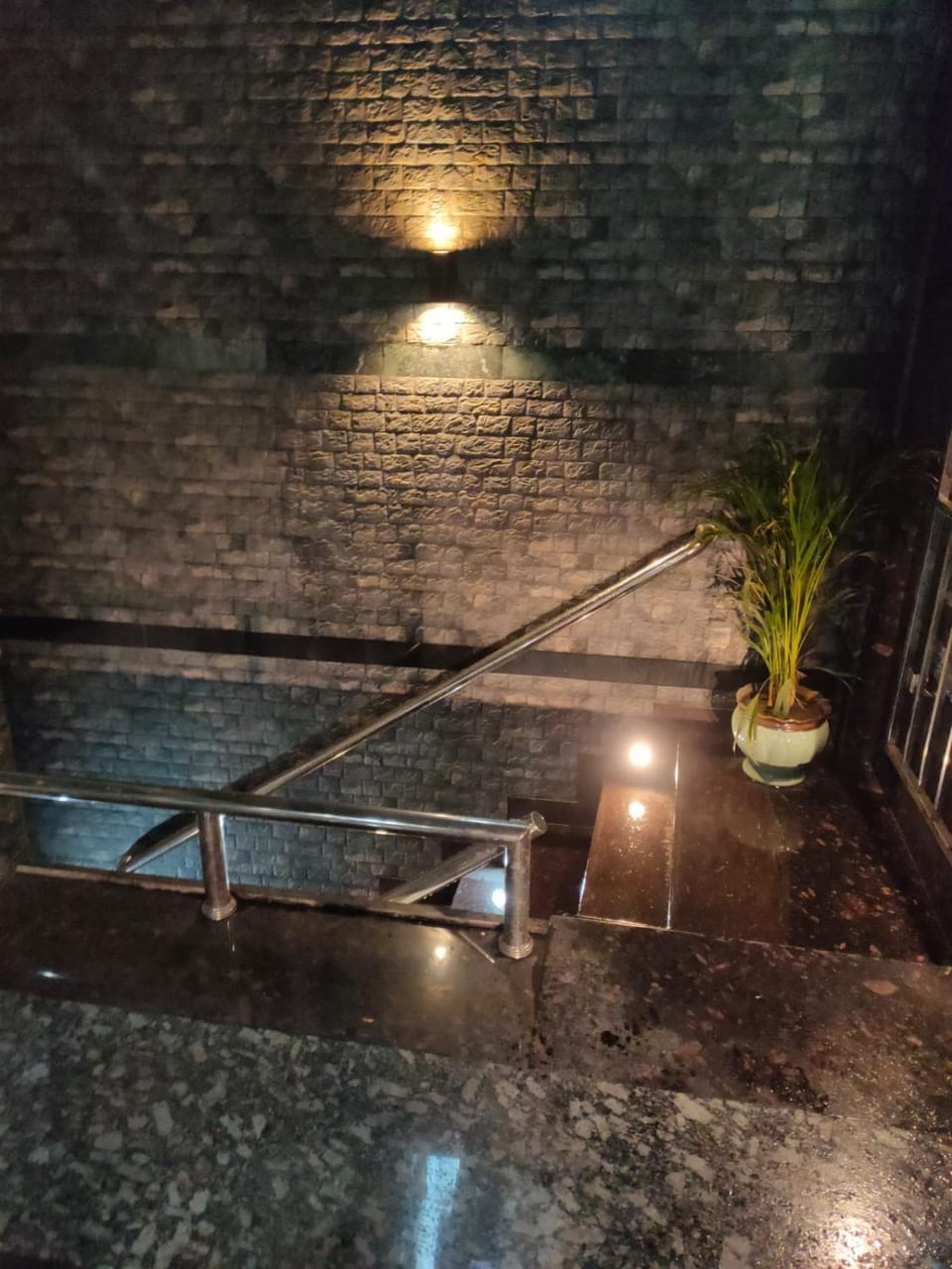 Facade/entrance, Night