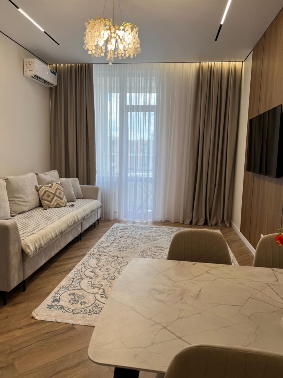 Стильная квартира вблизи ЭКСПО, клиники Кобландина Apartment in Kazakhstan