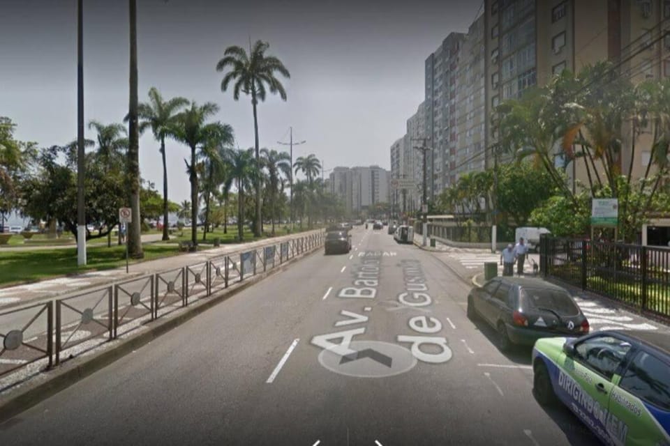 Ap em frente ao aquário - ponta da praia Apartment in Santos