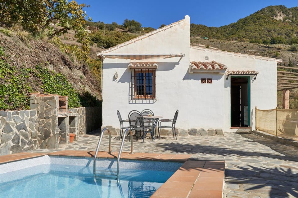 Property building, Living room, Swimming pool