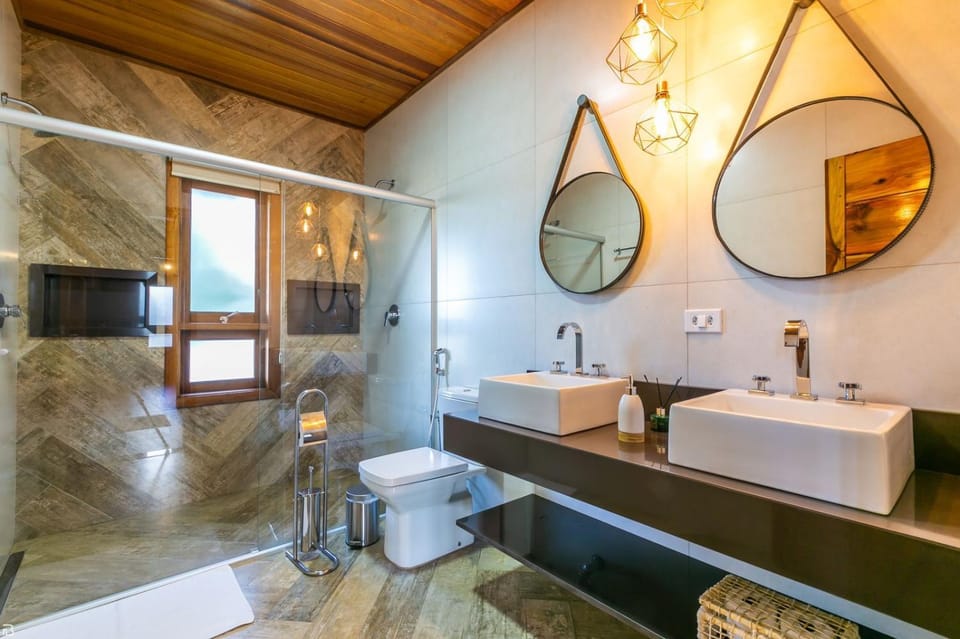 Chalés Encanto Das Pedras - Chalé Master luxo Nature lodge in State of São Paulo