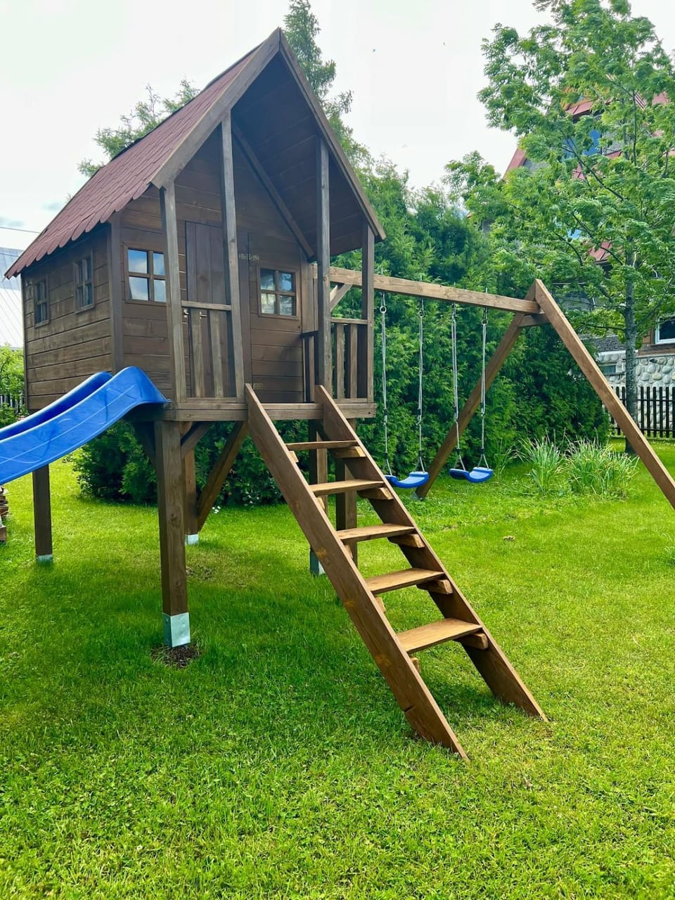 Day, Children play ground, Garden, Garden view