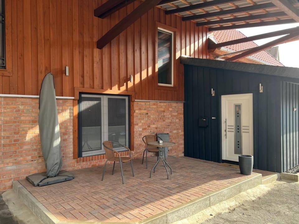 Property building, Patio