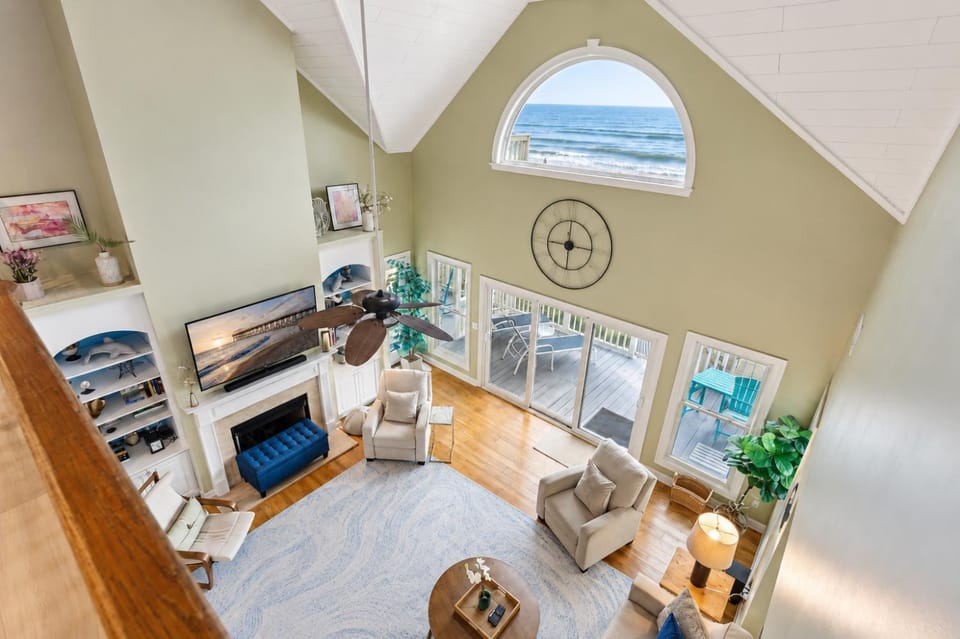 1015 E Arctic Ave Dolphins Folly Oceanfront Home House in Folly Beach