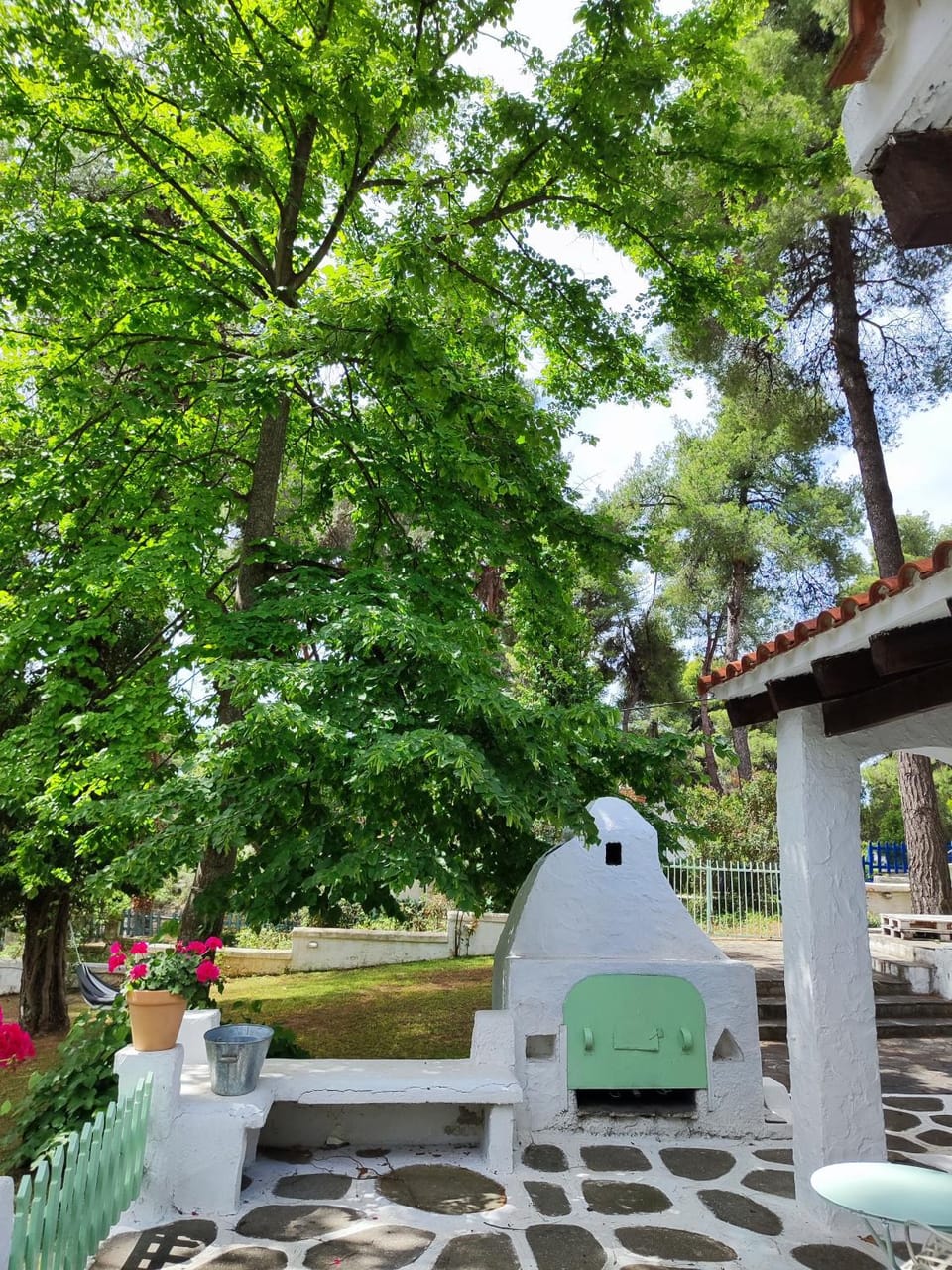 Natural landscape, Garden, Balcony/Terrace, Garden view