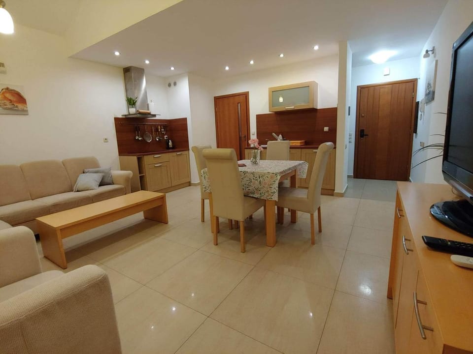 Communal lounge/ TV room, TV and multimedia, Kitchen or kitchenette, Living room, Seating area, Dining area, Evening entertainment, minibar