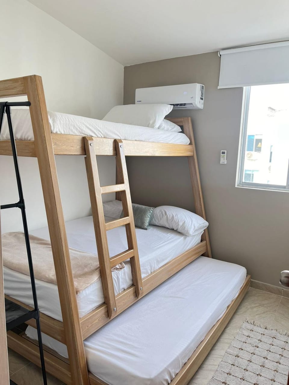 Photo of the whole room, Bedroom, bunk bed