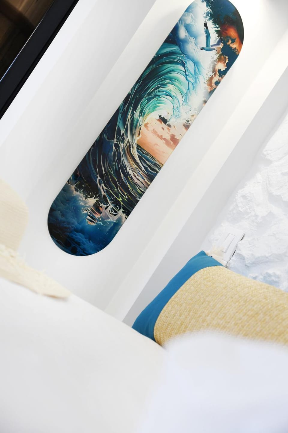 Bed, Decorative detail, Bedroom