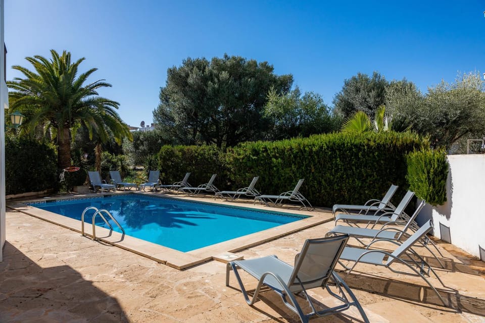Property building, Living room, Swimming pool