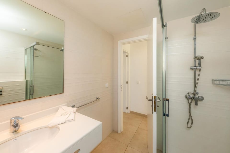 Bathroom, Living room