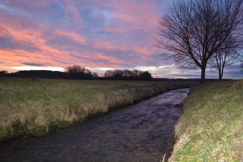 Natural landscape, Sunset