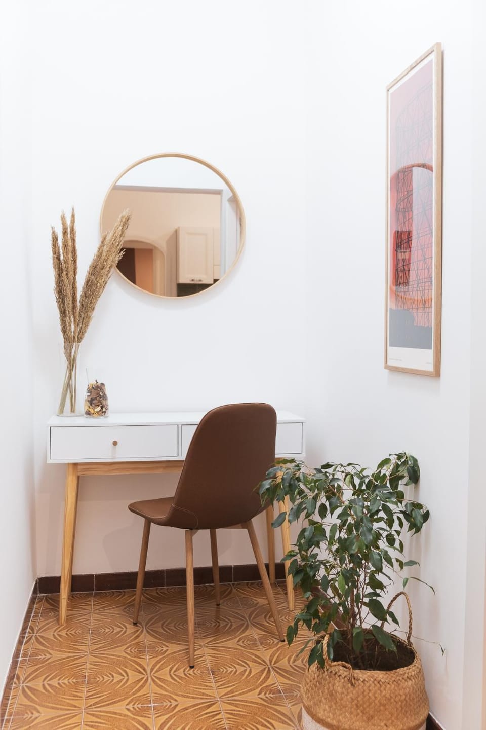 Seating area, hair dresser
