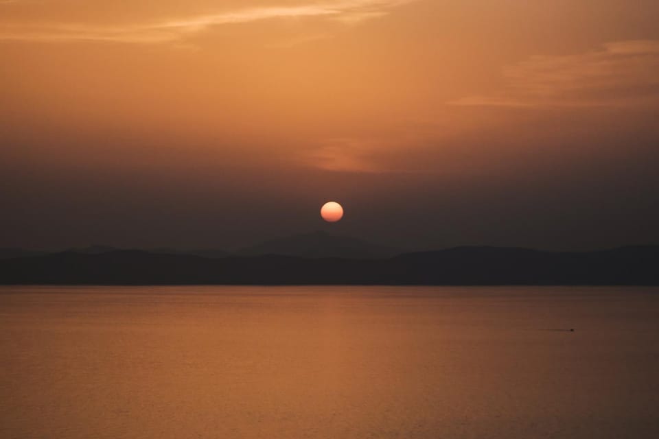 Sea view, Sunset