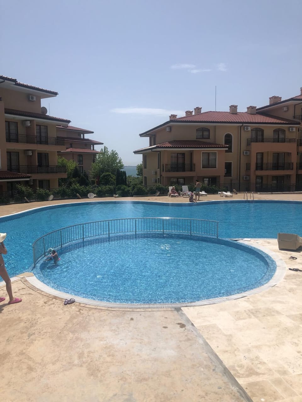 Property building, Pool view, Swimming pool