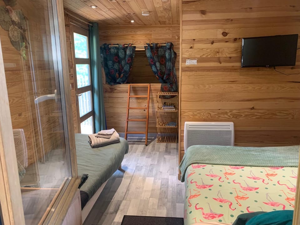 cabane bambou Luxury tent in Auvergne-Rhône-Alpes