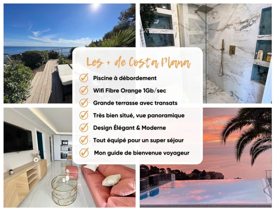 Bathroom, Living room, Sea view, Swimming pool