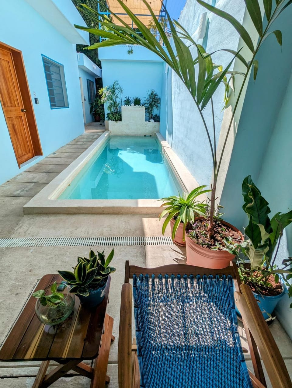 Patio, Day, Pool view, Swimming pool