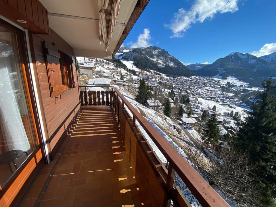 Appartement panoramique avec balcon pour 6 personnes - FR-1-198-252 Apartment in Châtel
