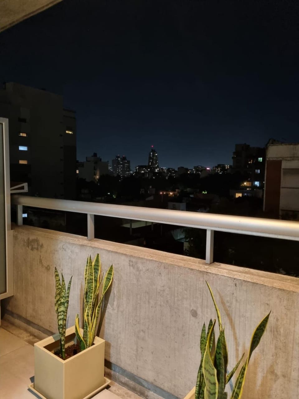 Night, View (from property/room), Balcony/Terrace, City view
