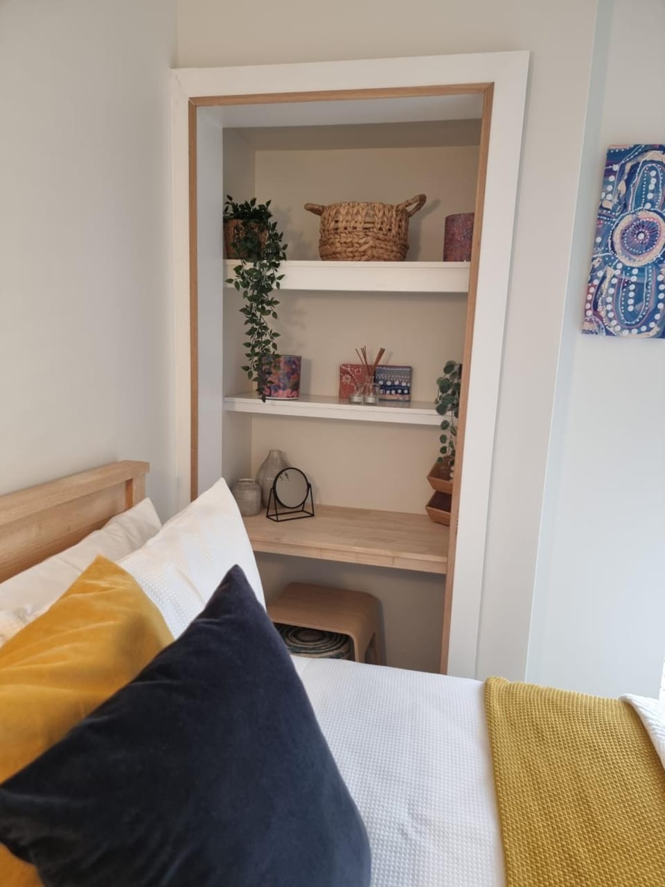 Bed, Bedroom