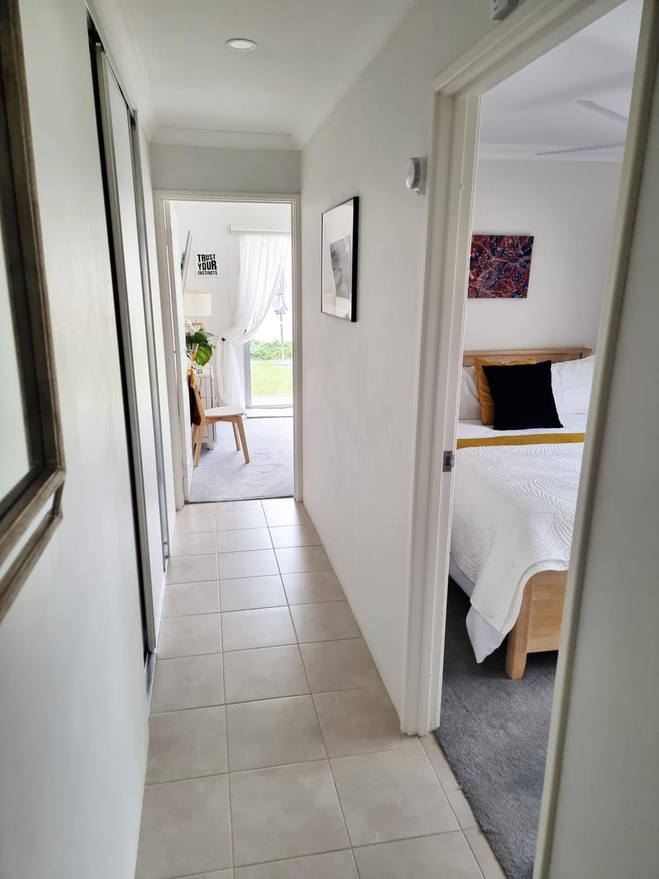 Seating area, Bedroom