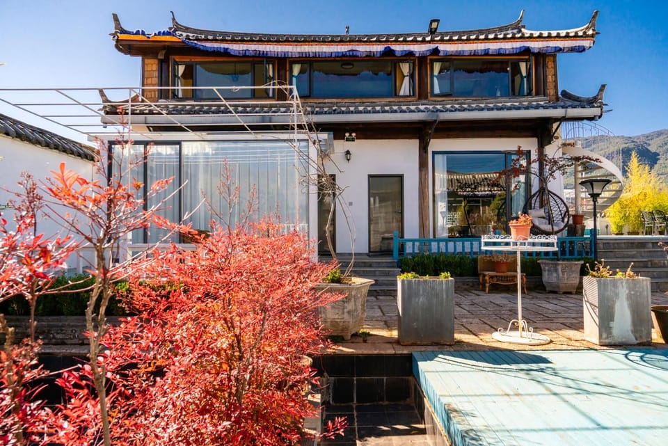 Property building, Garden, Garden view