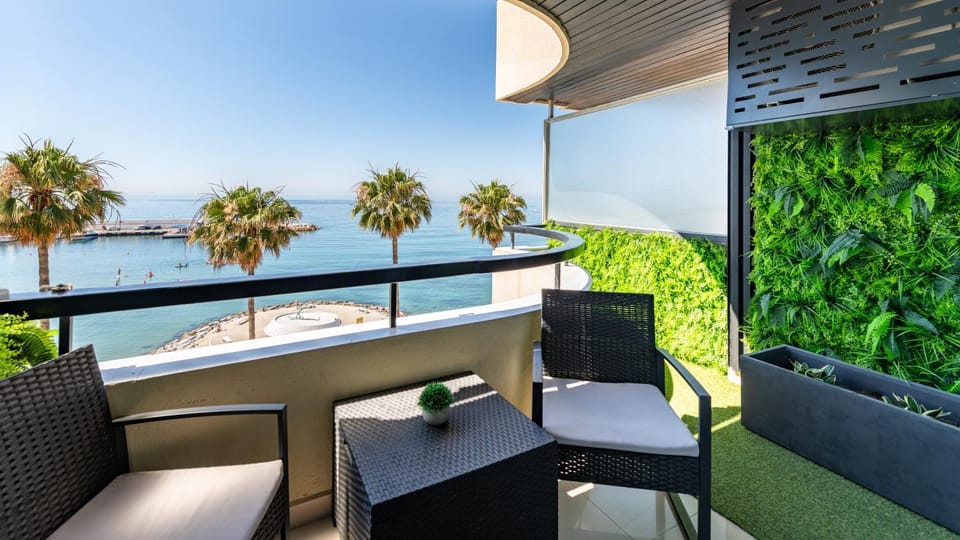 Natural landscape, Garden, Garden, Balcony/Terrace, Balcony/Terrace, Beach, Beach, Sea view, Sea view